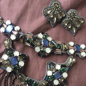 Free People necklace and earrings